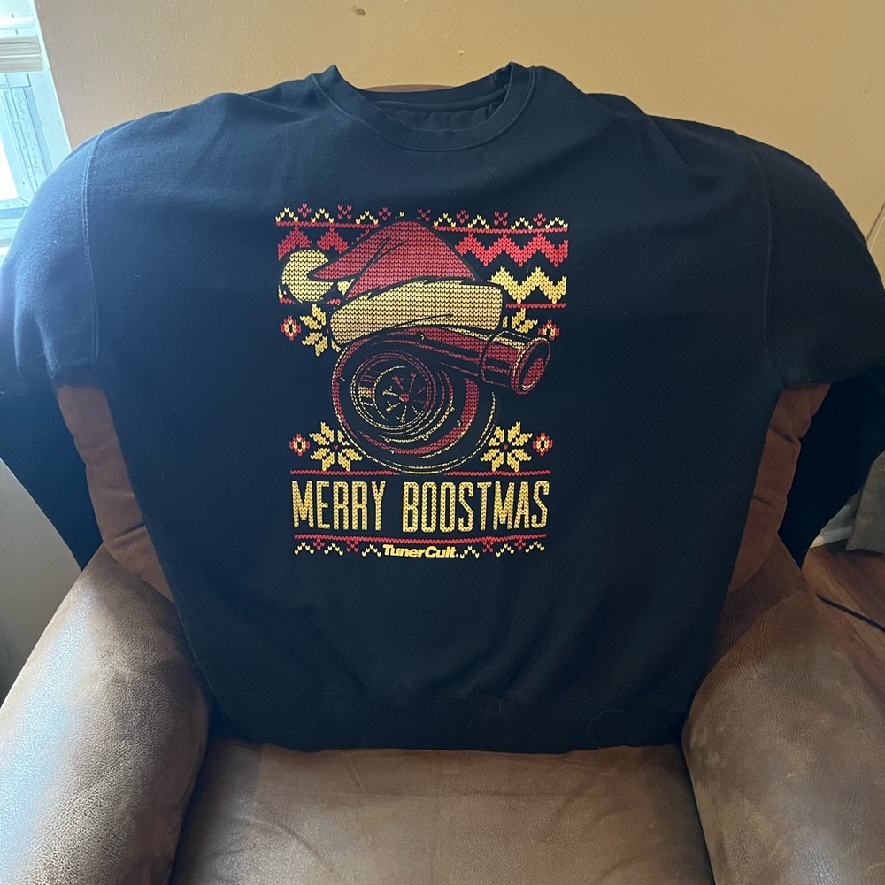 Black and Red Holiday Sweater